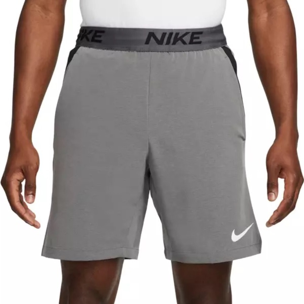 Nike Men's Dri-FIT Flex 8” Shorts Grey Black
